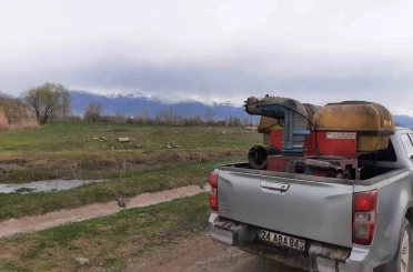 Erzincan’da larva ile mücadele çalışmaları başladı 