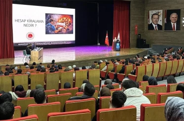 Erzincan’da siber suçlara karşı bilgilendirme paneli düzenlendi 