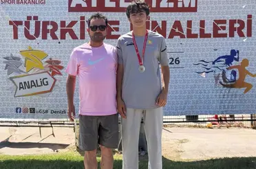 Erzincanlı atlet Yüksel, Türkiye ikincisi oldu