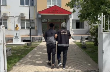 Erzin’de 4 yıl 6 ay hapis cezasıyla aranan firari yakalandı 