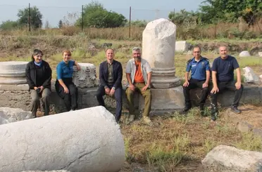 Erzin’de Issos Epiphaneia Antik Kenti’ndeki kazı çalışmaları sürüyor
