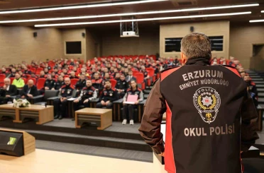 Erzurum Emniyeti’nde "Okul Polisi" zirvesi 