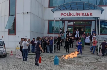 Erzurum itfaiyesinden eğitim desteği 