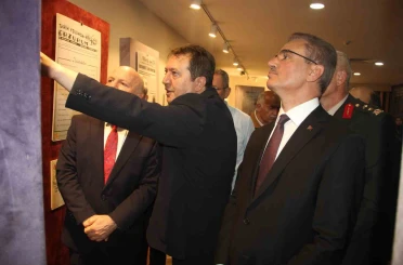 Erzurum Kongresi’nin 107’nci yılında yerel basın sergisi açıldı 