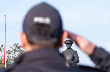 Erzurum’da 10 Kasım’da Atatürk saygıyla anıldı 