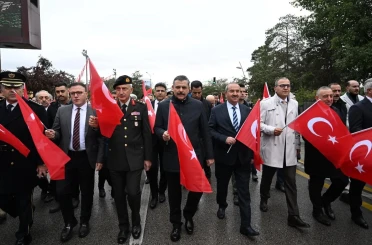 Erzurum’da Gaziler günü dolayısıyla kortej yürüyüşü düzenlendi 