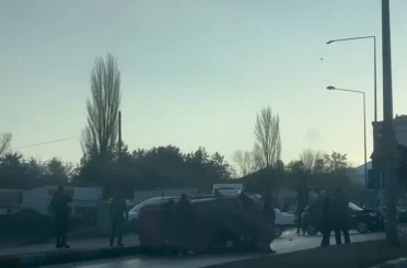 Erzurum’da gizli buzlanma trafik kazalarına neden oldu 