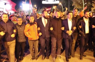 Erzurum’da İsrail’in Küresel Sumud Filosu’na saldırısı protesto edildi