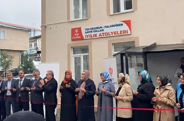 Erzurum’da "İyilik Atölyeleri" dualarla hizmete açıldı
