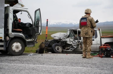 Erzurum’da jandarma bölgesinde bir ayda 21 kişi trafik kazalarında yaralandı 