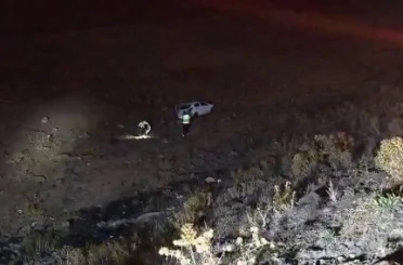 Erzurum’da otomobil 50 metrelik uçuruma yuvarlandı: 1 yaralı
