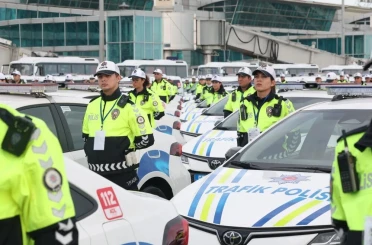 Erzurum’da polis ve jandarmaya 74 araç takviyesi 
