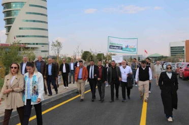 Erzurum’da sağlıklı yaşam mesajı 