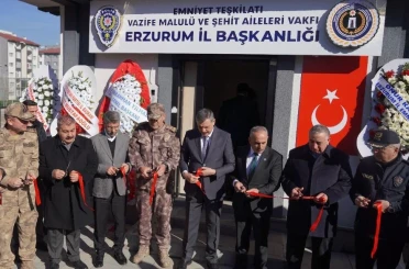 Erzurum’da şehit aileleri ve gazilere yeni hizmet binası 