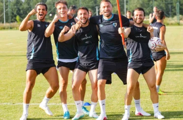 Erzurumspor FK, ikinci etap kampını tamamladı 