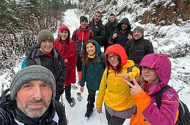 ESDAG üyeleri 30 kilometrelik zorlu orman parkurunu geride bıraktı 