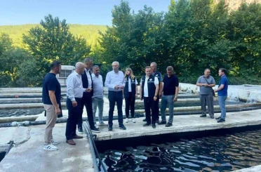 Eşen Havzası’ndaki Alabalık tesislerinde sektör değerlendirmesi 