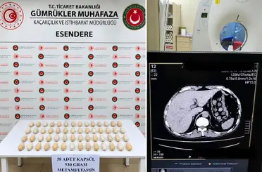 Esendere’de 1 kilo metamfetamin ele geçirildi