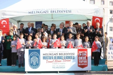 Esentepe mahallesinde bir ilkokulun daha temelleri atıldı 