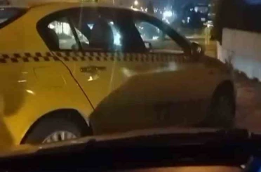 Esenyurt’ta kaçak mesken tutan taksiciler başka bir taksiciye böyle saldırdı