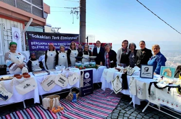 Eski usul alışveriş fileleri Bergama’da yenidan hayat buluyor 