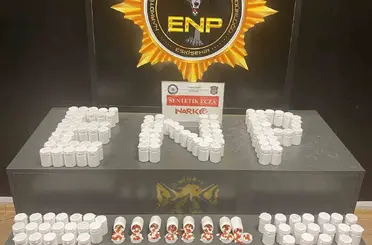 Eskişehir’de 8 bin 67 sentetik ecza hap ele geçirildi
