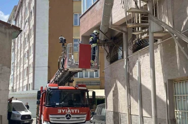 Eskişehir’de fırın bacasında çıkan yangın paniğe sebep oldu 