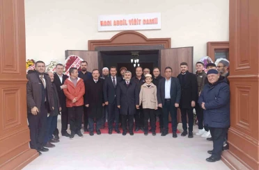 Eskişehir’de Hacı Abdil Yiğit Camii dualarla hizmete açıldı 