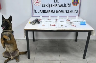 Eskişehir’de uyuşturucu operasyonu, yakalanan 2 şüpheliden 1’i tutuklandı 