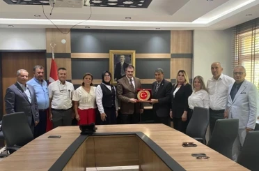 Eskişehirli muhtarlardan Kaymakam Ulu’ya vefalı veda 