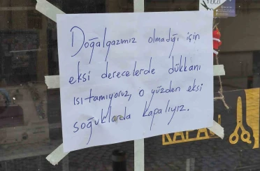 Esnaf, soğuk günlerde ısıtamadığı dükkanını açmıyor 