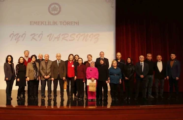 ESOGÜ’de ’İdari Personele Emeklilik Töreni’ 