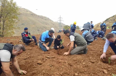 Eti Bakır’dan ağaçlandırma seferberliği 