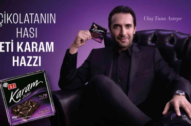 Eti Karam’ın yeni reklam yüzü Ulaş Tuna Astepe oldu 