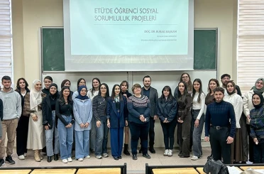 ETÜ’de üçüncü sosyal sorumluluk okulu tamamlandı 