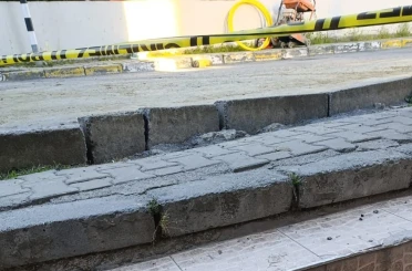 Eyüpsultan’da doğalgaz çalışmasında havan topu mermisi olduğu değerlendirilen mühimmat bulundu 