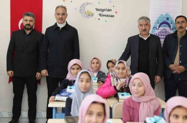 Eyyübiye’de Kur’an-ı Kerim okumaya başlayan çocuklar büyük sevinç yaşadı 