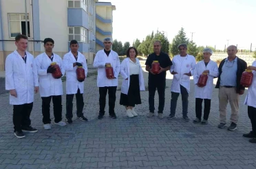 Fabrika gibi okul: Malatya’da öğrenciler domates yetiştirip salça üretiyor 