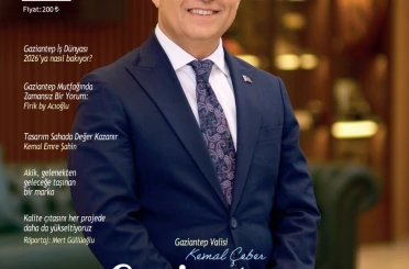 Face Dergisi’nin yeni sayısında kapak konuğu Gaziantep Valisi Kemal Çeber oldu, 
