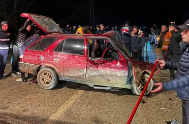 Feci kazada 1’i ağır 6 kişi yaralandı