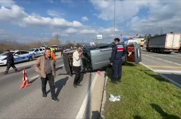 Feci kazada 6’sı çocuk 9 kişi yaralandı