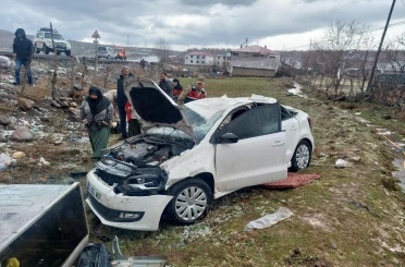 Feci trafik kazasında 2'si ağır 7 kişi yaralandı