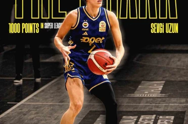 Fenerbahçeli Sevgi Uzun’dan, Kadınlar Basketbol Süper Ligi’nde 1000. sayı 