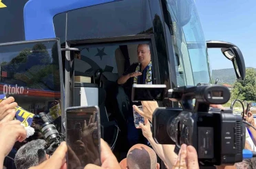 Fenerbahçe’ye Düzce’de coşkulu karşılama 