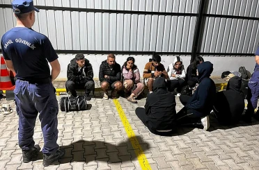 Fethiye’de 3’ü çocuk 20 düzensiz göçmen yakalandı