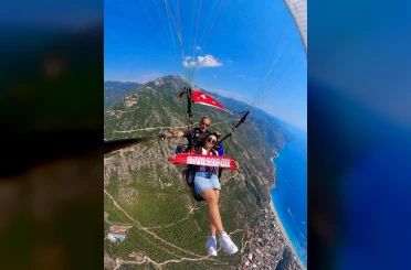 Fethiye semalarında Sivasspor atkısı açtı 