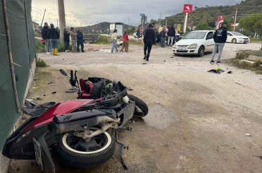 Fethiye’de feci kaza: 17 yaşındaki motosiklet sürücüsü kurtarılamadı 