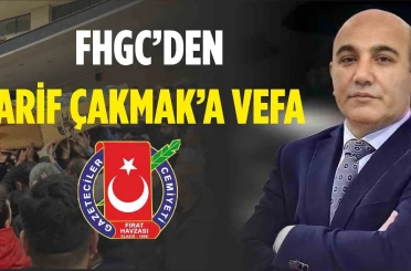 FHGC’den Arif Çakmak’a vefa 