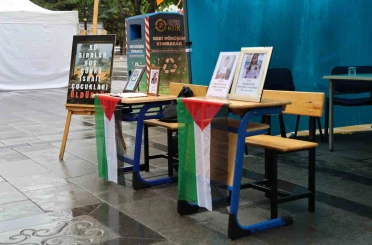 Filistin’de sıraları boş kalan şehit öğrenciler Sivas’ta anıldı 