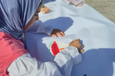 ’Filistinli Çocuklar İçin Çiz’ etkinliği 